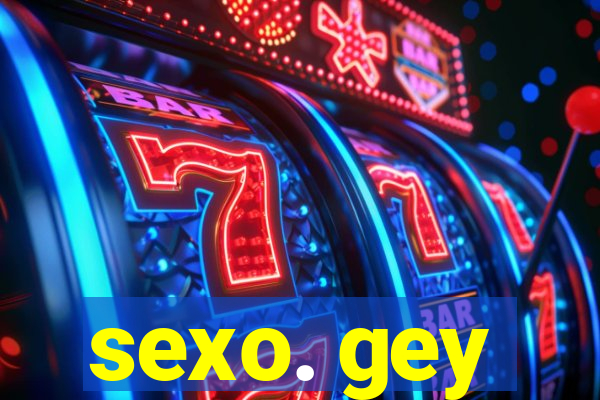 sexo. gey